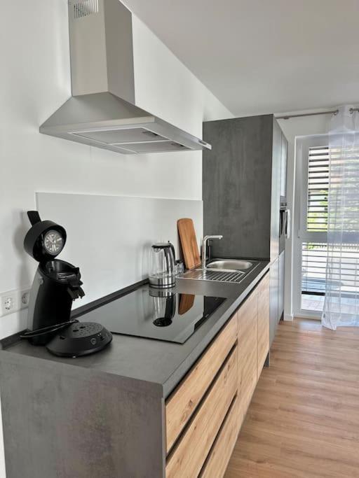 Amao-Pearl I Comfort Suite I 94Qm I Kingsize-Bett I Exklusiv Mit Balkon & Tiefgarage I Aufzug Offenburg Exteriör bild